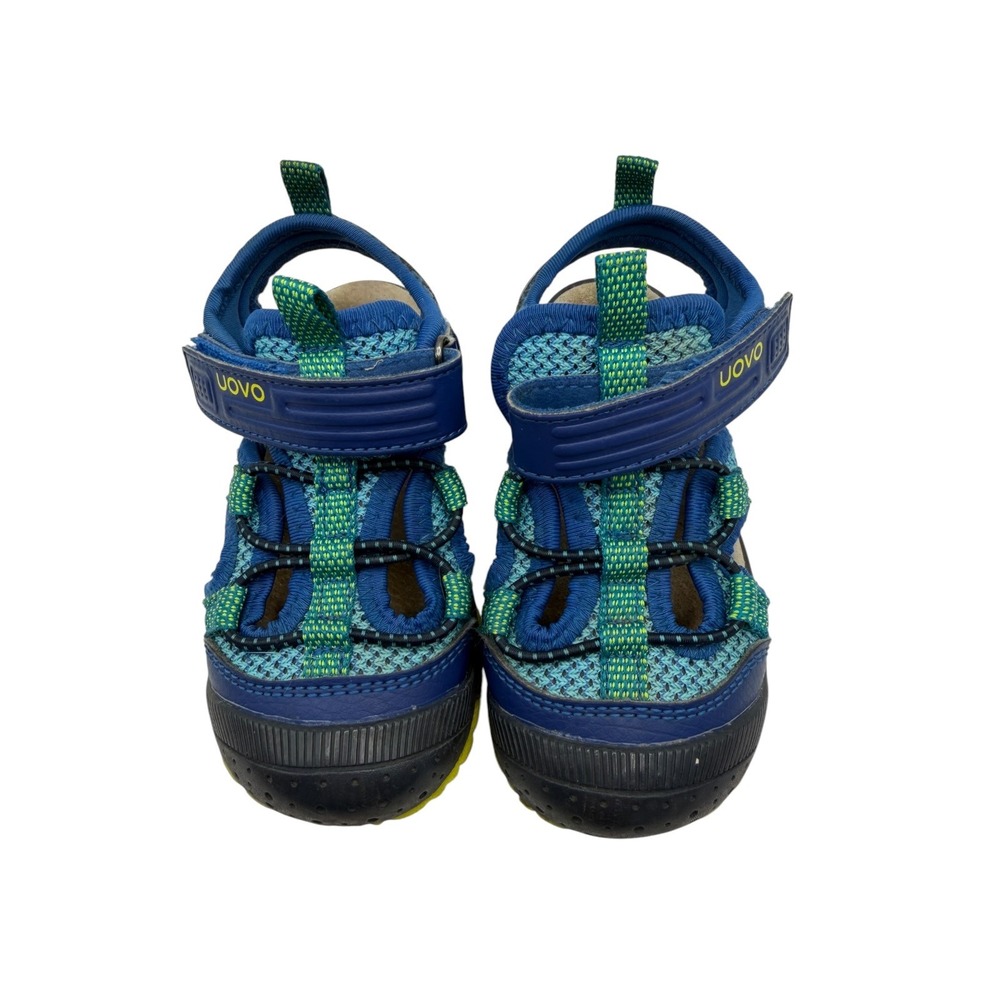 UOVO Sport Sandals Toddler Size 8 Blue Green Closed Toe Athletic Gorpcore - Picture 2 of 10